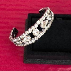 Antique Crystal Bling Large Stones Tennis Bracelet